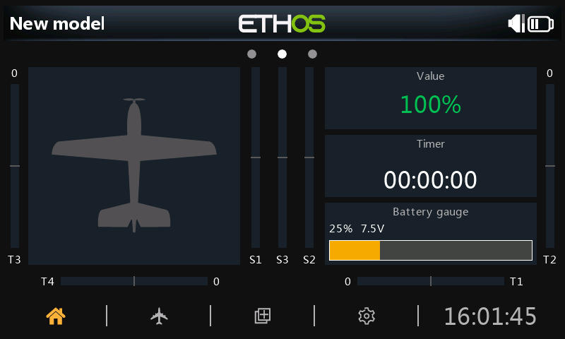 Three cookbook widgets on an X20S home screen