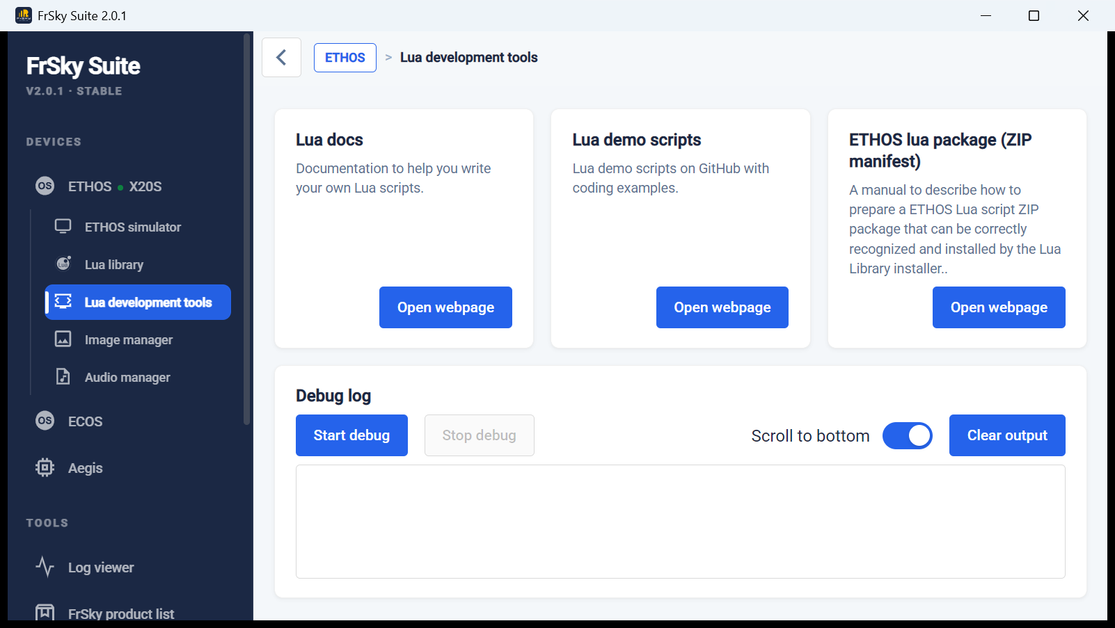 Lua development tools